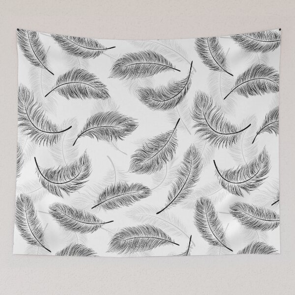 Item preview, Black feathers designed and sold by Katerina Mitkova Kirilova.