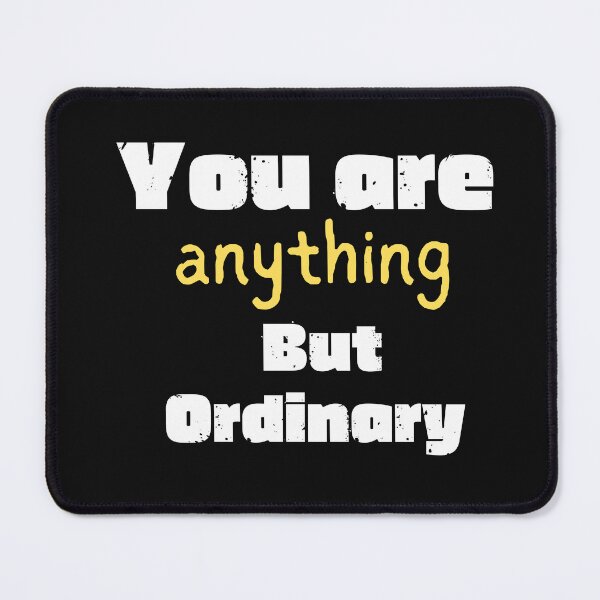 Item preview, Vintage You are anything but ordinary Bold Typography  designed and sold by garniturex.