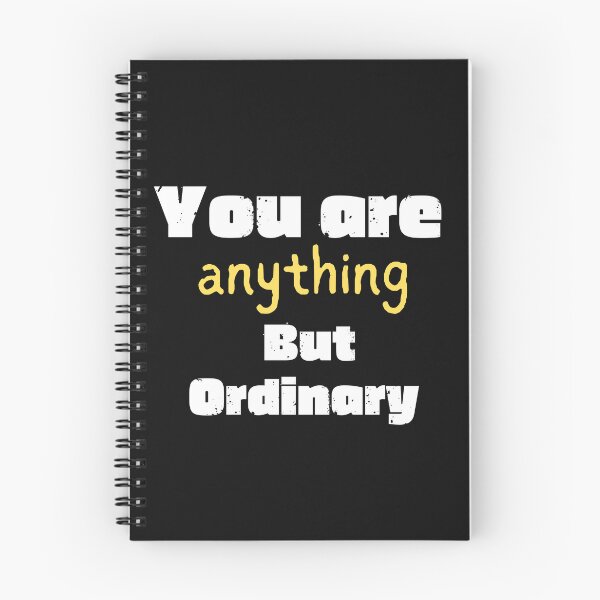Item preview, Vintage You are anything but ordinary Bold Typography  designed and sold by garniturex.