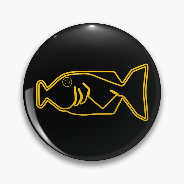 Item preview, Babel Fish Outline Hitchikers Guide  designed and sold by iconikit.
