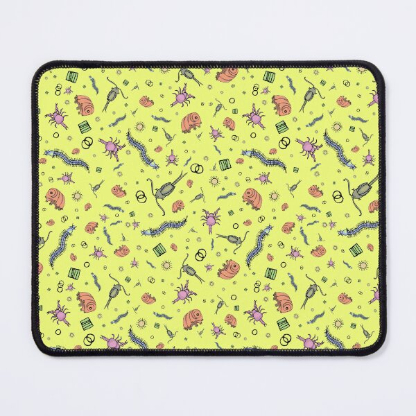 Item preview, Microscopic Animals in Yellow designed and sold by Nemki.