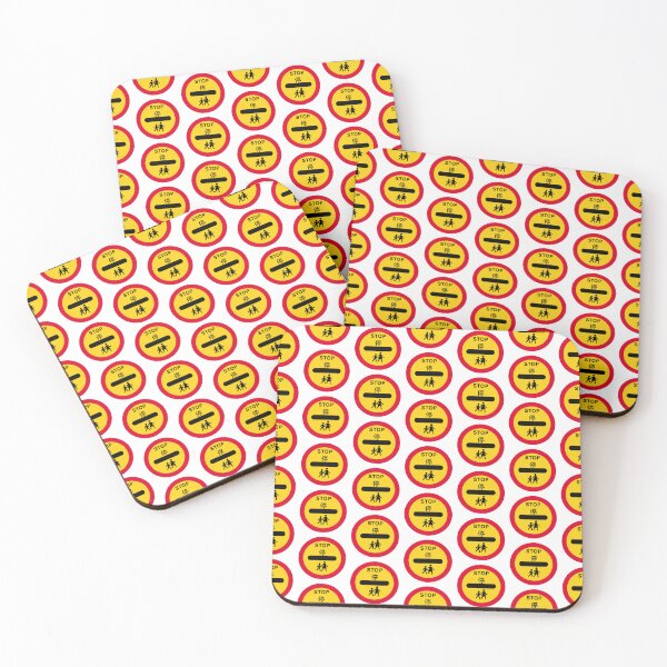 Item preview, School crossing patrol (stop at sign) designed and sold by HomeKonger.