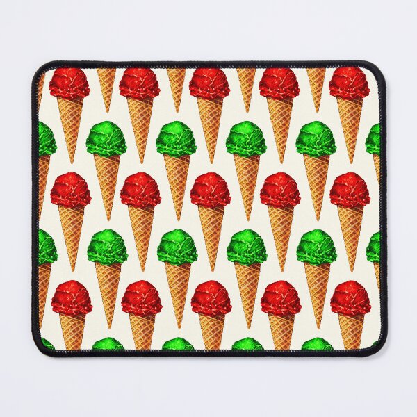 Item preview, Christmas Ice Cream Pattern designed and sold by Kelly  Gilleran.