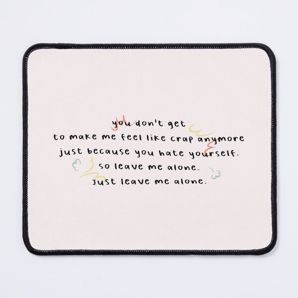 Item preview, just leave me alone designed and sold by Pinu92.