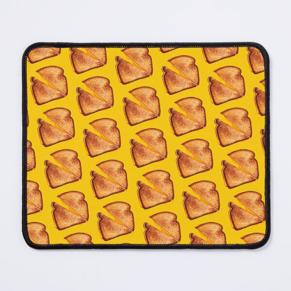 Item preview, Grilled Cheese Sandwich Pattern - Yellow designed and sold by Kelly Gilleran.