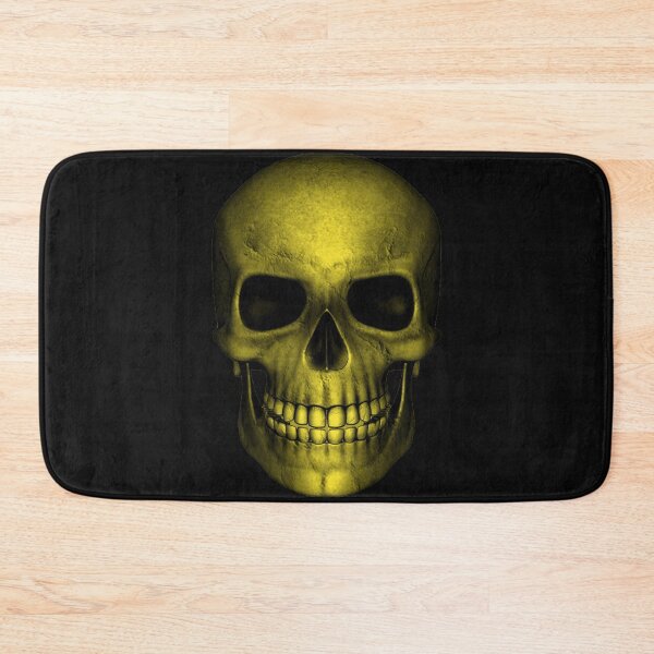 Item preview, Dark skull yellow designed and sold by ArteVintage.