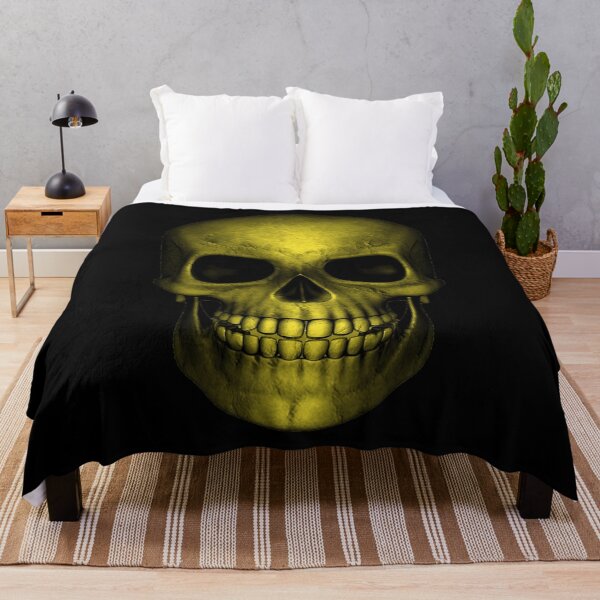 Item preview, Dark skull yellow designed and sold by ArteVintage.