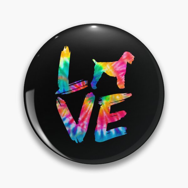 Item preview, Black Russian Terrier Dog Love Tie Dye Design designed and sold by rafaeltto.