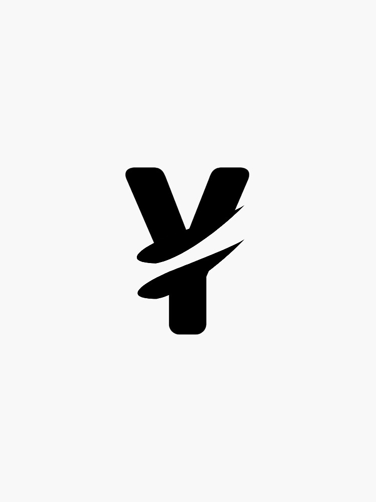 "Logo Y" Sticker for Sale by JDV146 Redbubble