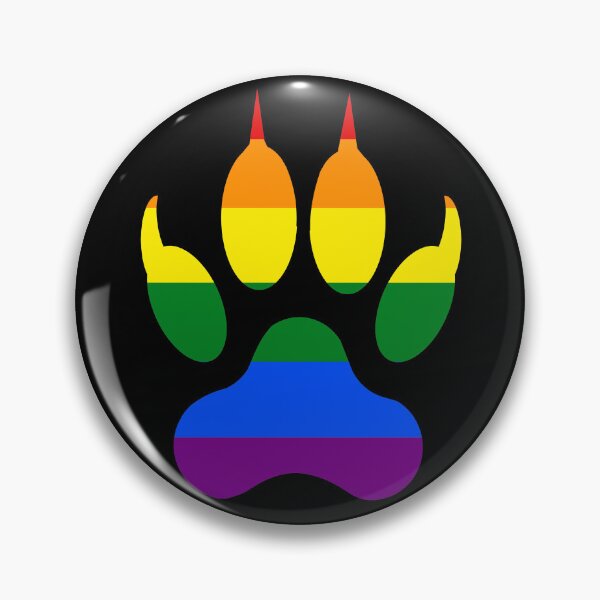 Item preview,  LGBTQ+ Wolf Paw Pride designed and sold by MMwolfdogden.
