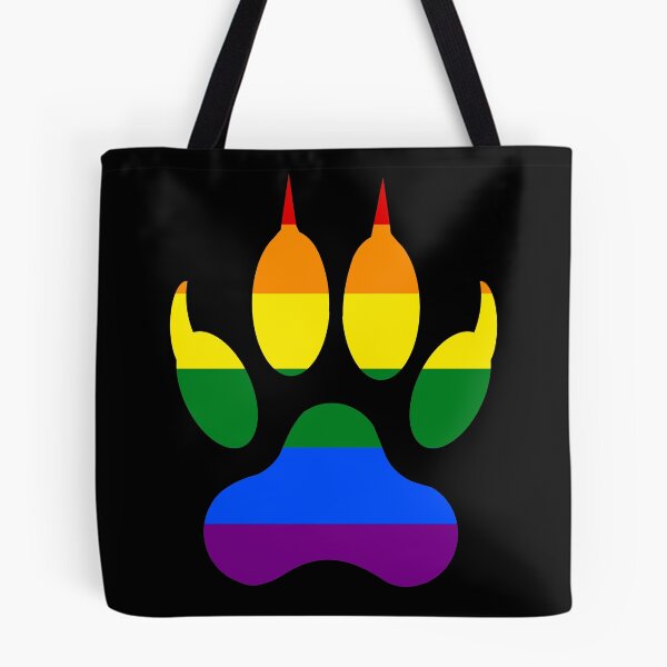 Item preview,  LGBTQ+ Wolf Paw Pride designed and sold by MMwolfdogden.