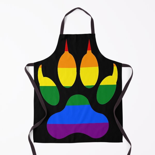 Item preview, LGBTQ+ Wolf Paw Pride designed and sold by MMwolfdogden.