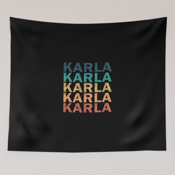 Item preview, Karla Name T Shirt - Karla Vintage Retro Name Gift Item Tee designed and sold by stacyarmst.