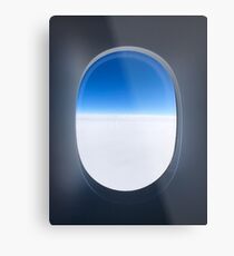 Fenster zur Welt Metallbild