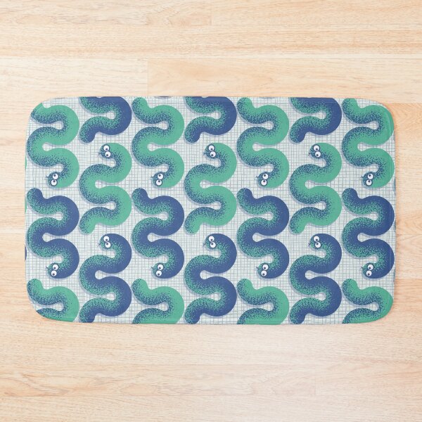 Item preview, Little funny snakes (Turquoise and Blue) designed and sold by lents.