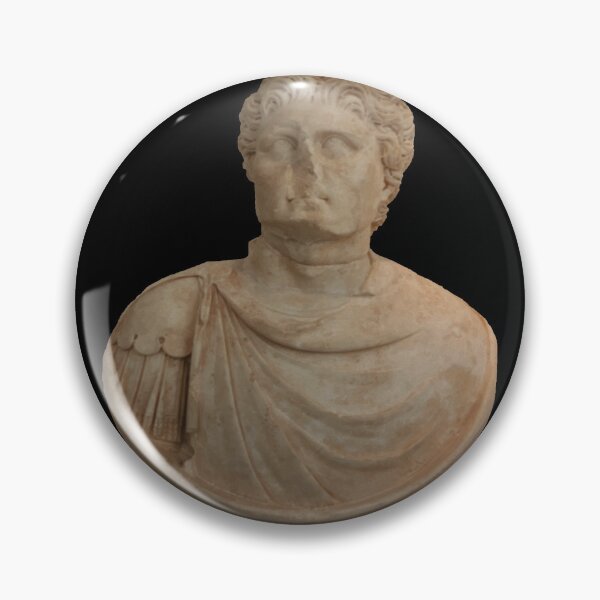 Item preview, Alexander The Great Shield Portrait Aphrodisias Vector Art designed and sold by taiche.
