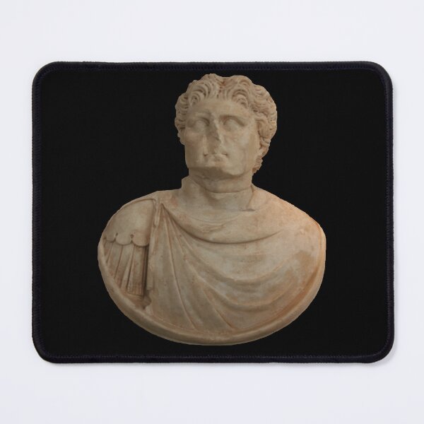 Item preview, Alexander The Great Shield Portrait Aphrodisias Vector Art designed and sold by taiche.