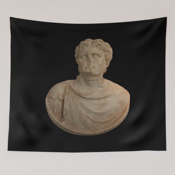 Item preview, Alexander The Great Shield Portrait Aphrodisias Vector Art designed and sold by taiche.
