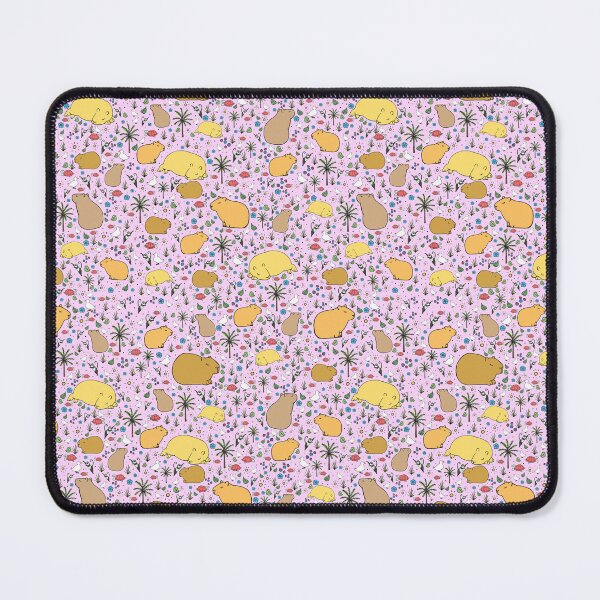 Item preview, Capybaras in Pink designed and sold by Nemki.