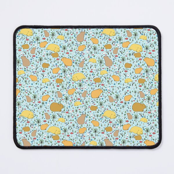 Item preview, Capybaras in Blue designed and sold by Nemki.
