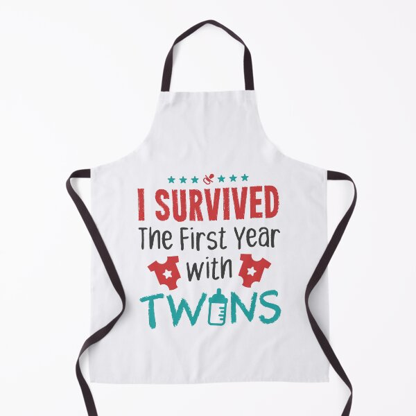 Item preview, I Survived the First Year with Twins Twin Mom Dad Parent designed and sold by jaygo.