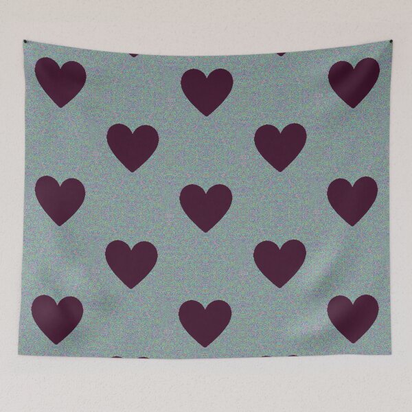 Item preview, Heart on a Colorful Speckled Background  designed and sold by Amanda1775.