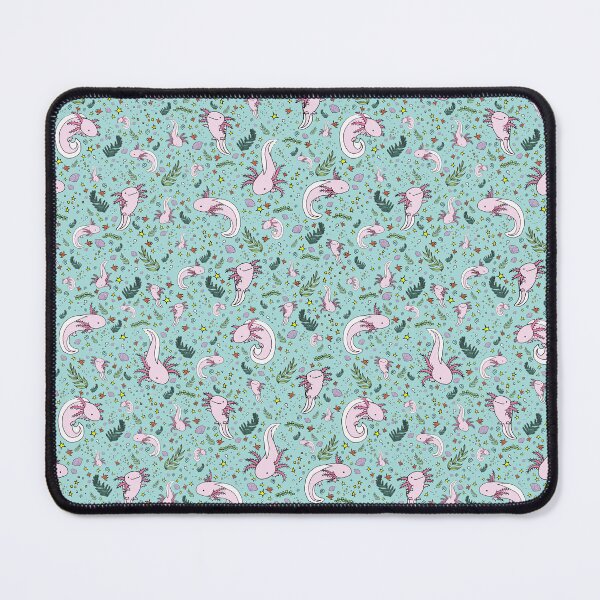 Item preview, Axolotls in Blue designed and sold by Nemki.