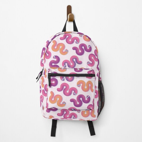 Item preview, Colorful funny snakes (Pink, purple and orange) designed and sold by lents.