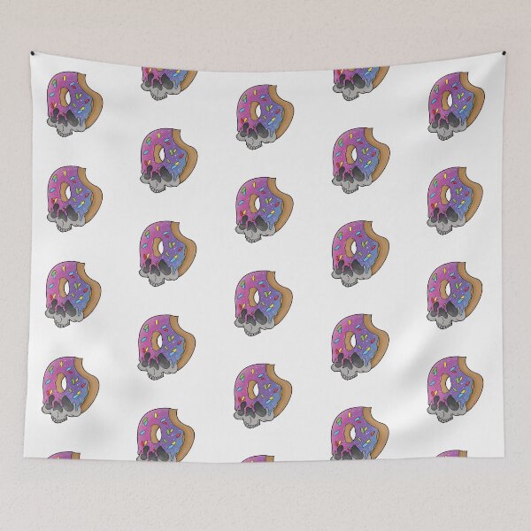 Item preview, Galactic Donut Skull Fusion: Sweet Surreal Delight designed and sold by ShutterStudios.