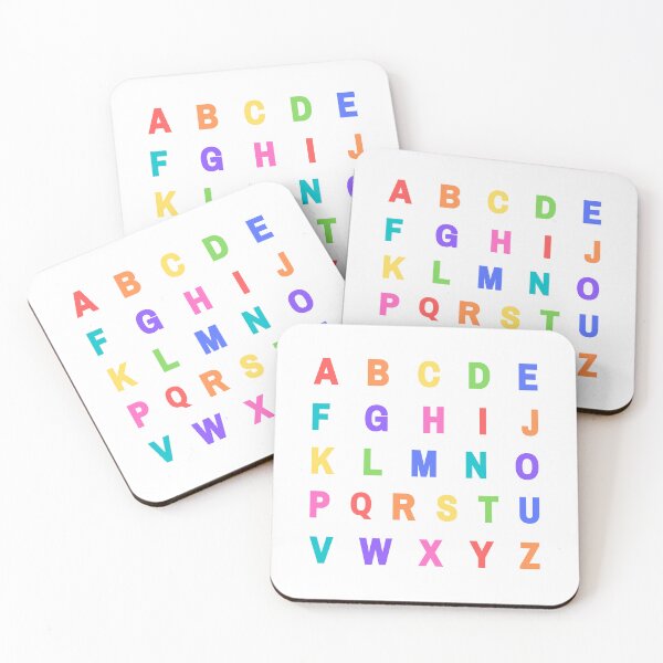 Item preview, Simple and colorful alphabet designed and sold by CherieTree.