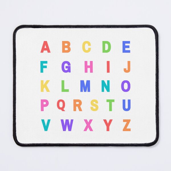 Item preview, Simple and colorful alphabet designed and sold by CherieTree.