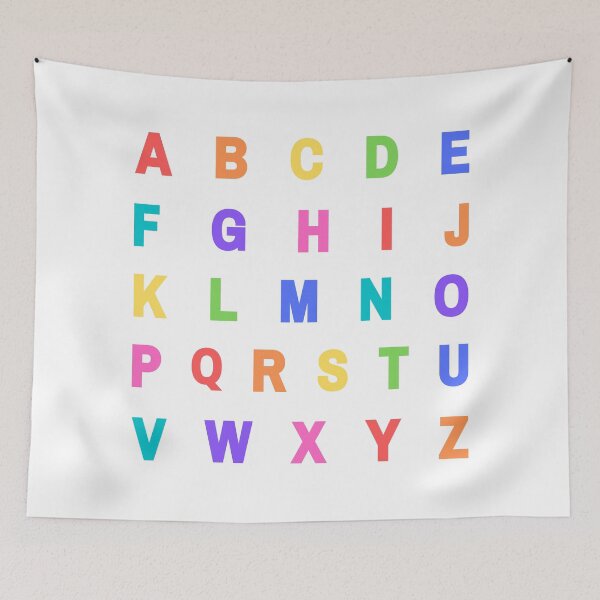 Item preview, Simple and colorful alphabet designed and sold by CherieTree.