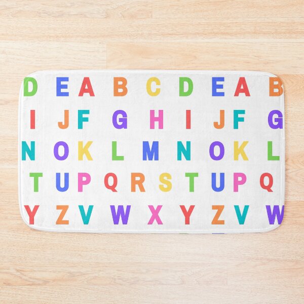 Item preview, Simple and colorful alphabet designed and sold by CherieTree.