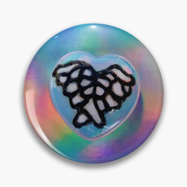 Item preview, Guardian Angel Wing Opalite Heart designed and sold by Deborah Camp.