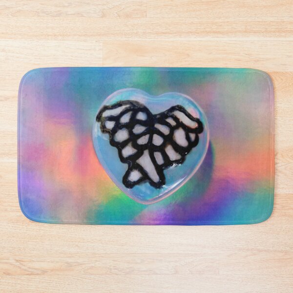 Item preview, Guardian Angel Wing Opalite Heart designed and sold by Deborah Camp.