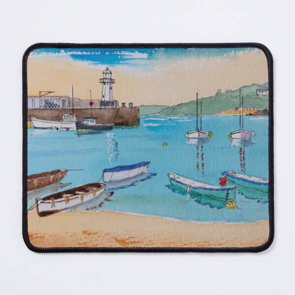 Item preview, Boats in St Ives harbour. designed and sold by John Ray.