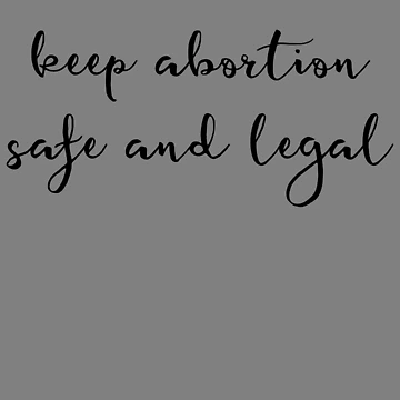 Aperçu de l'œuvre Keep Abortion Safe And Legal Women's Feminist Pro Choice Gear de DynamicDesign