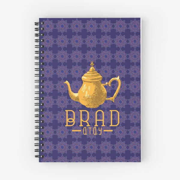 Item preview, Moroccan teapot illustration with tile pattern designed and sold by zahirshop.