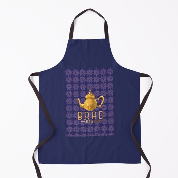 Item preview, Moroccan teapot illustration with tile pattern designed and sold by zahirshop.