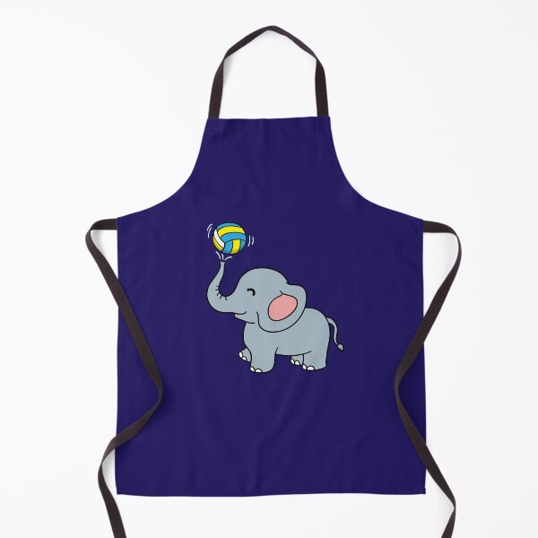 Item preview, Cute Elephant Playing Volleyball designed and sold by jaygo.