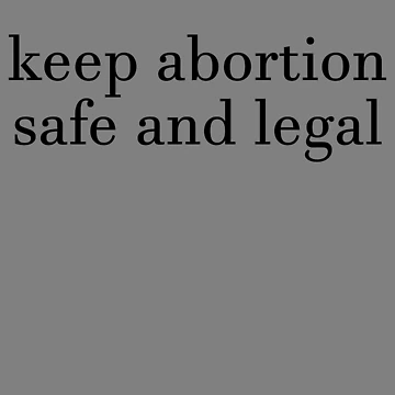 Aperçu de l'œuvre Keep Abortion Safe And Legal Women's Feminist Pro Choice Gear de DynamicDesign