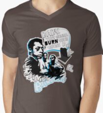 Go Tell it On The Mountain. James Baldwin. For dark fabric. Men's V-Neck T-Shirt