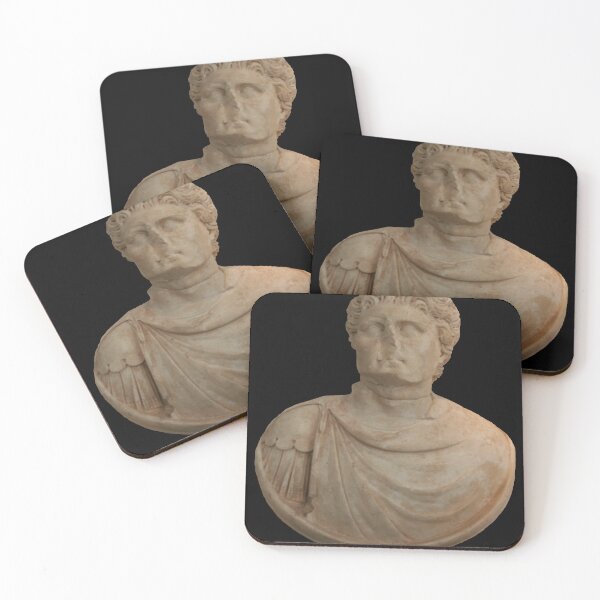 Item preview, Alexander The Great Shield Portrait Aphrodisias Vector Art designed and sold by taiche.