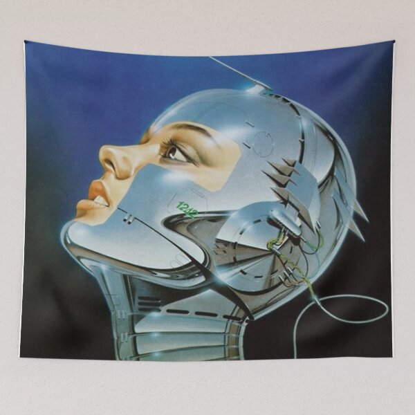 Item preview, Robot Girl Graphic - Hajime Sorayama Poster designed and sold by wendybeckham.