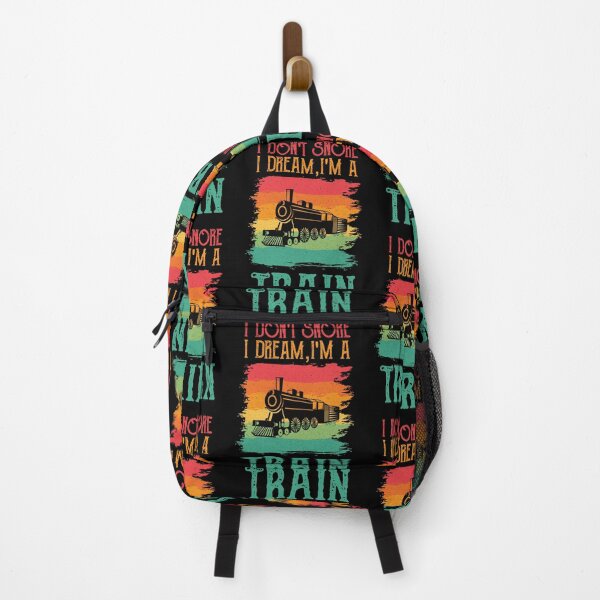 Item preview, I Don't Snore I Dream I'm A Train - Funny Retro Train Engineer Railroad Driver designed and sold by Adexyl.