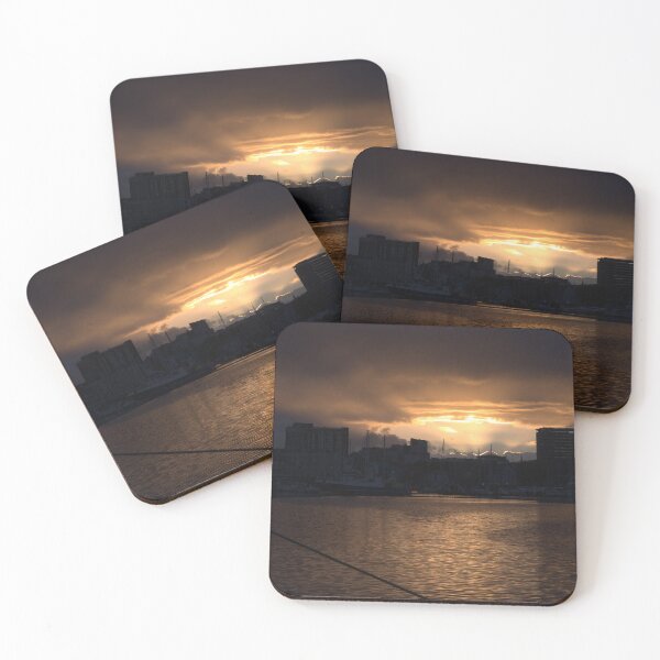 Item preview, Sunset over Plymouth designed and sold by days-photographic.