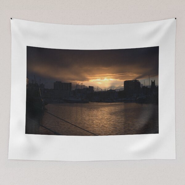 Item preview, Sunset over Plymouth designed and sold by days-photographic.