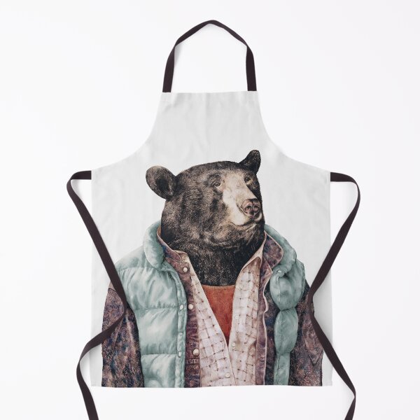 Item preview, Black Bear (Green) designed and sold by AnimalCrew.