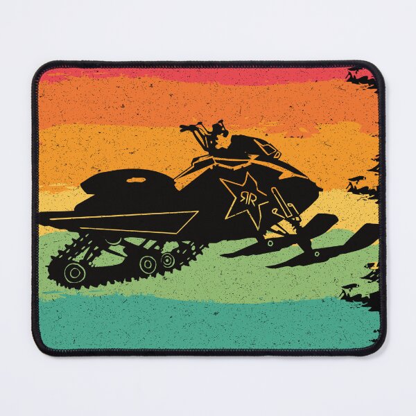 Item preview, I Don't Snore I Dream I'm A Snowmobile - Funny Retro Snowmobile Rider designed and sold by Adexyl.