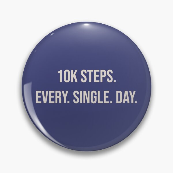 Item preview, 10k steps pale gold designed and sold by quinnsredbubble.